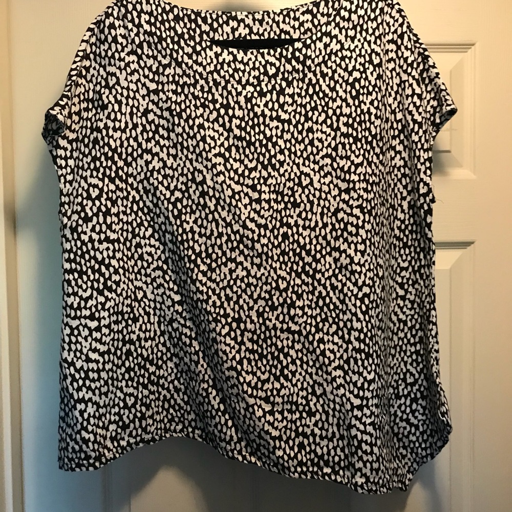 Bryn Walker linen asymmetrical top